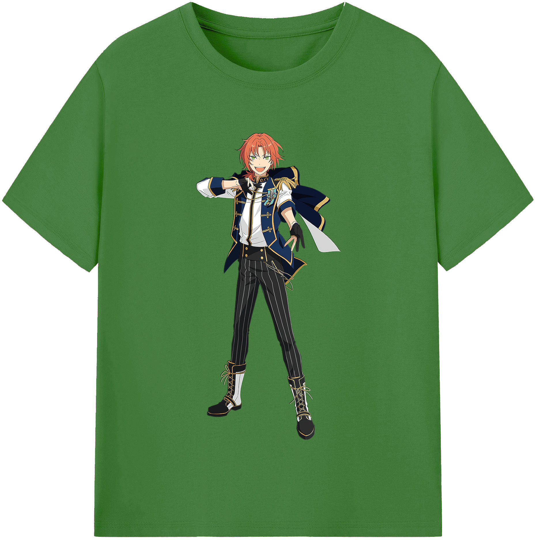 （画像用） あんさんぶるスターズ! Ensemble Stars レディースカジュアルプリントTシャツ（綿100％）